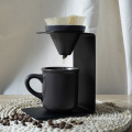Porte-gobelet pour filtre à café en acier inoxydable